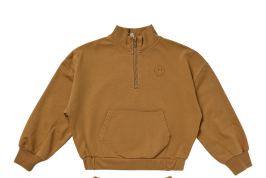 TRACK SWEATSHIRT || BRASS