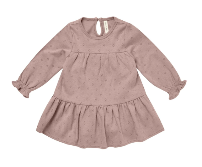 TIERED JERSEY DRESS || DOTTY