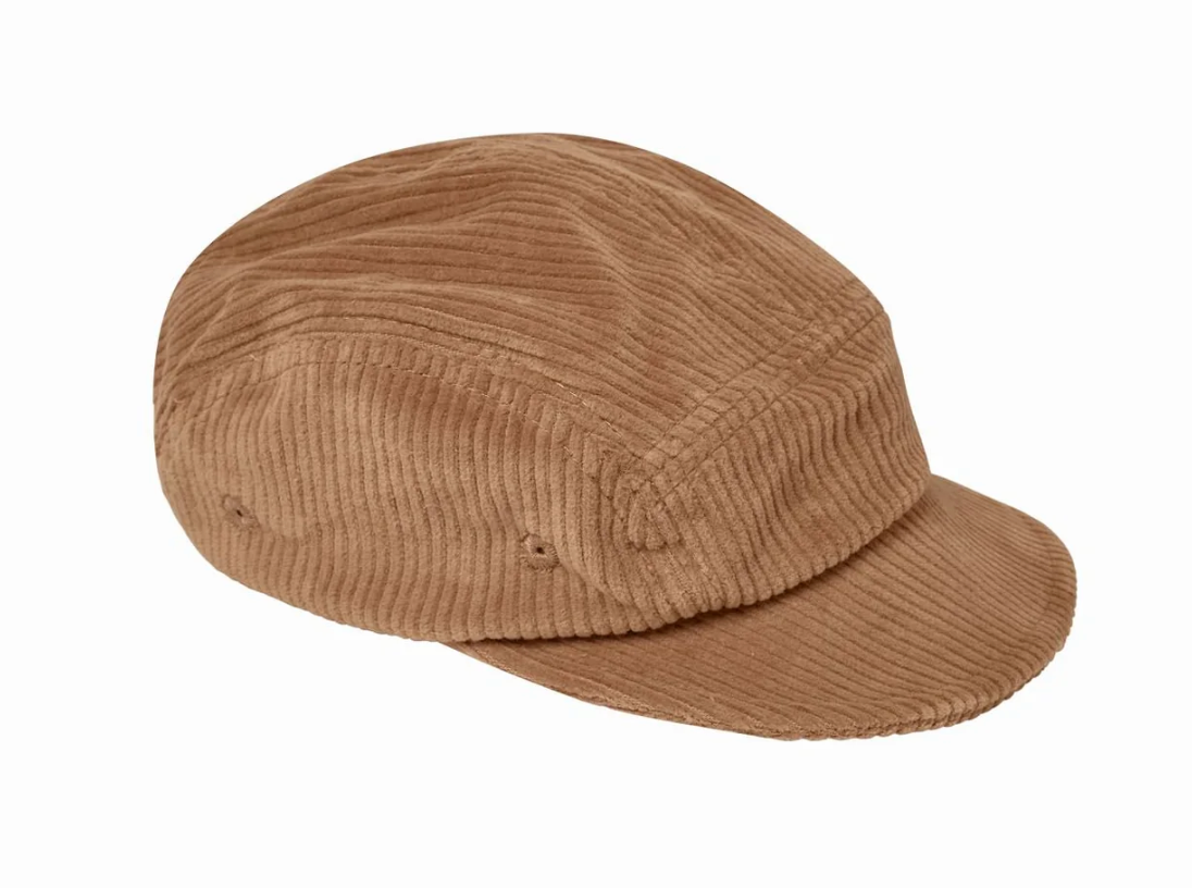 CORDUROY BABY CAP || CINNAMON