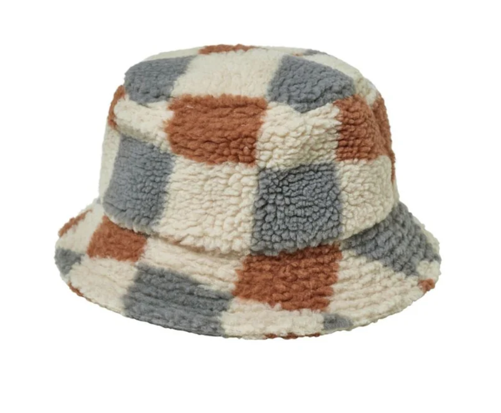 BUCKET HAT || SHEARLING CHECK