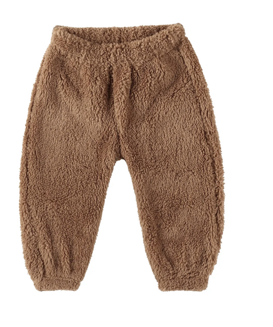 relaxed sweatpants || caramel