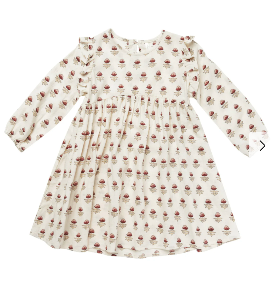 piper dress || dried floral