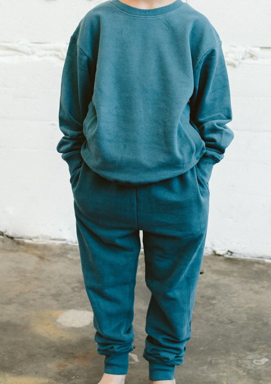 6-7Y Hudson French Terry Sweatsuit Set