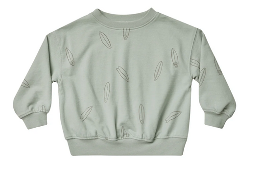 sweatshirt || surfboard