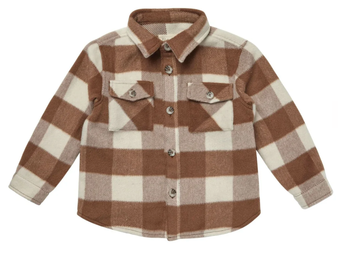 PLAID SHACKET || CEDAR PLAID