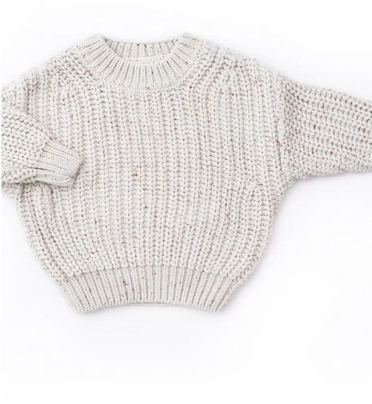 4-5T Shell Oversized Knit Sweater