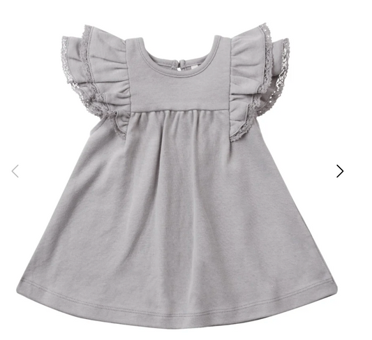 flutter dress || periwinkle