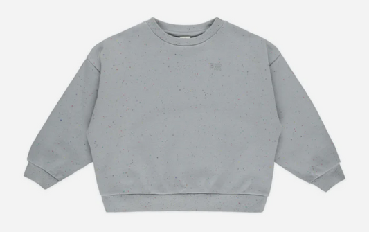 relaxed sweatshirt || blue