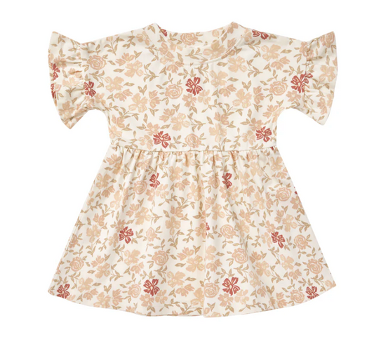 babydoll dress || pink floral