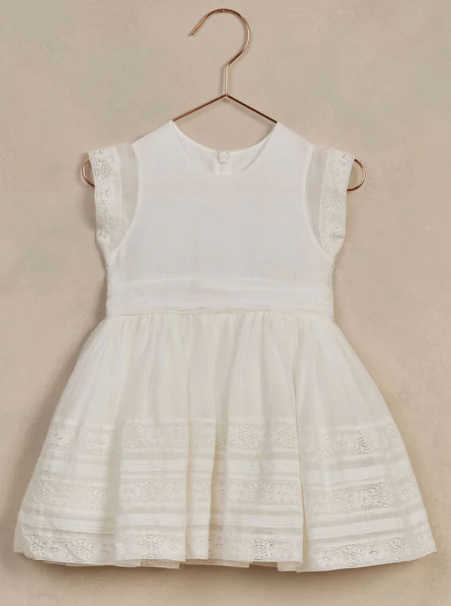 dahlia dress || white