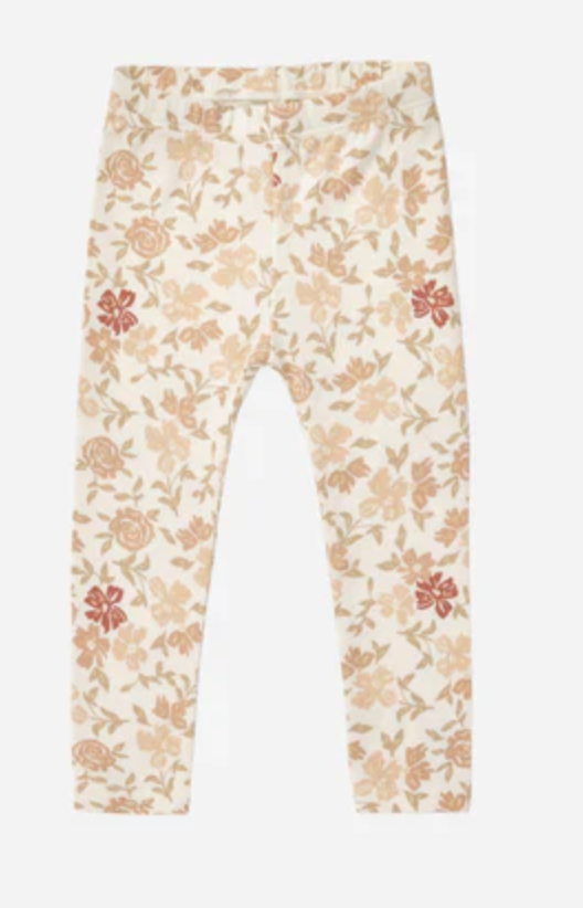 legging || pink floral