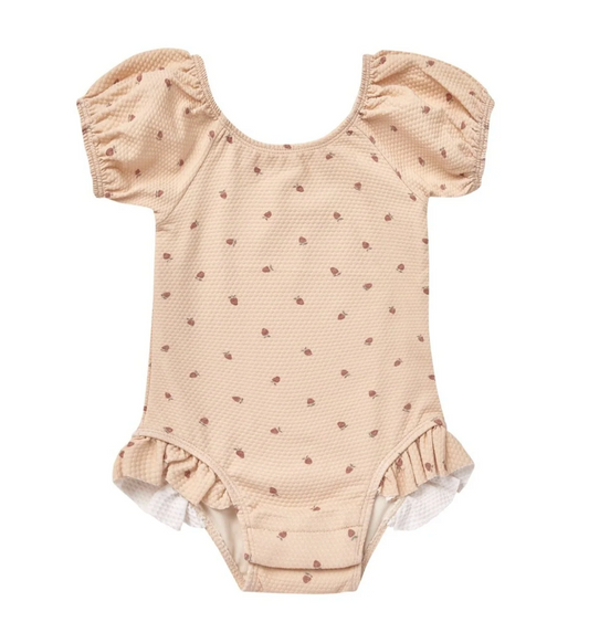 catalina one-piece swimsuit || strawberries
