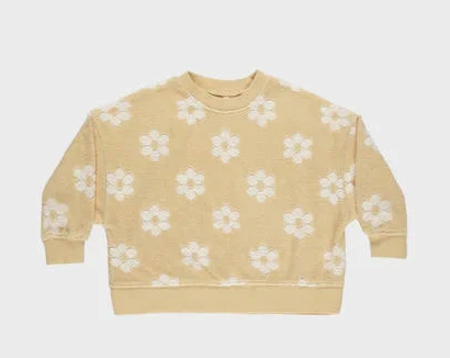 boxy pullover || daisy
