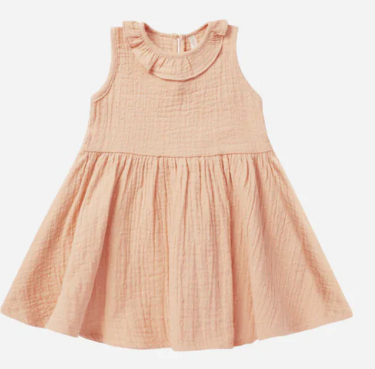 marie dress || apricot