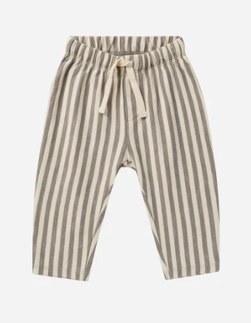 rory pant || charcoal stripe