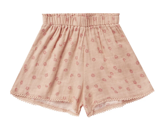 remi shorts || pink daisy