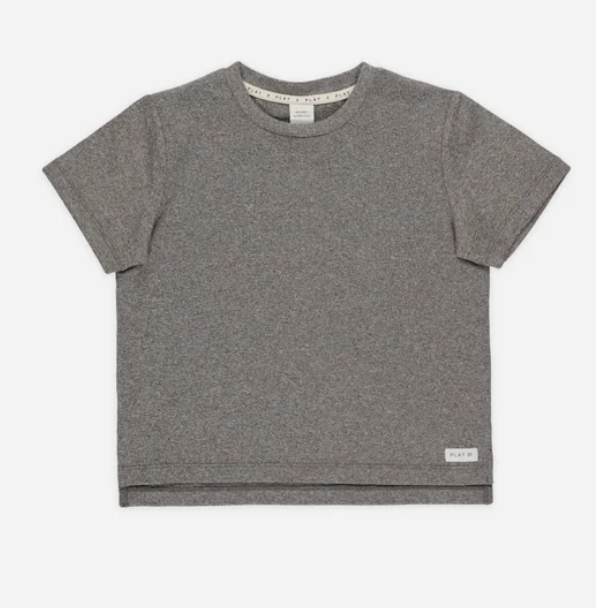 cove essential tee || heathered dove
