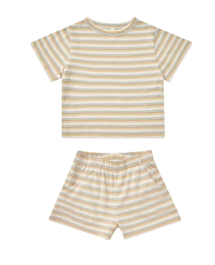 jersey set || vintage stripe