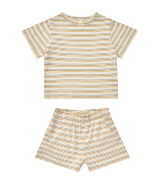 jersey set || vintage stripe