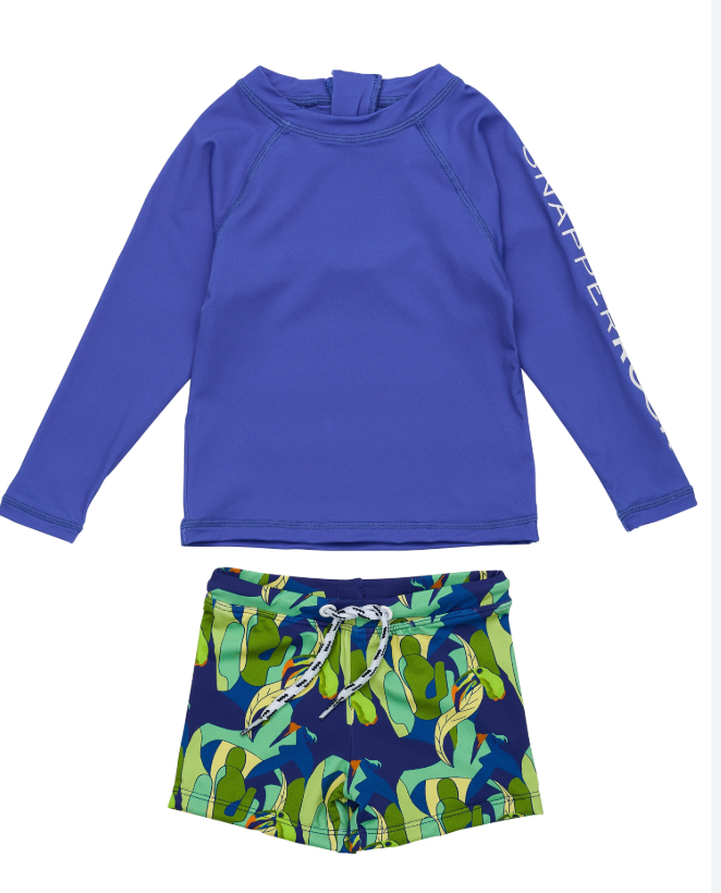 TOUCAN JUNGLE SUSTAINABLE LS BABY SET