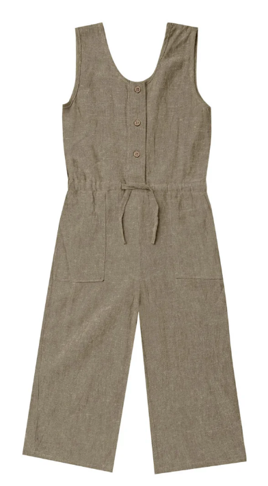 charlee jumpsuit || sage