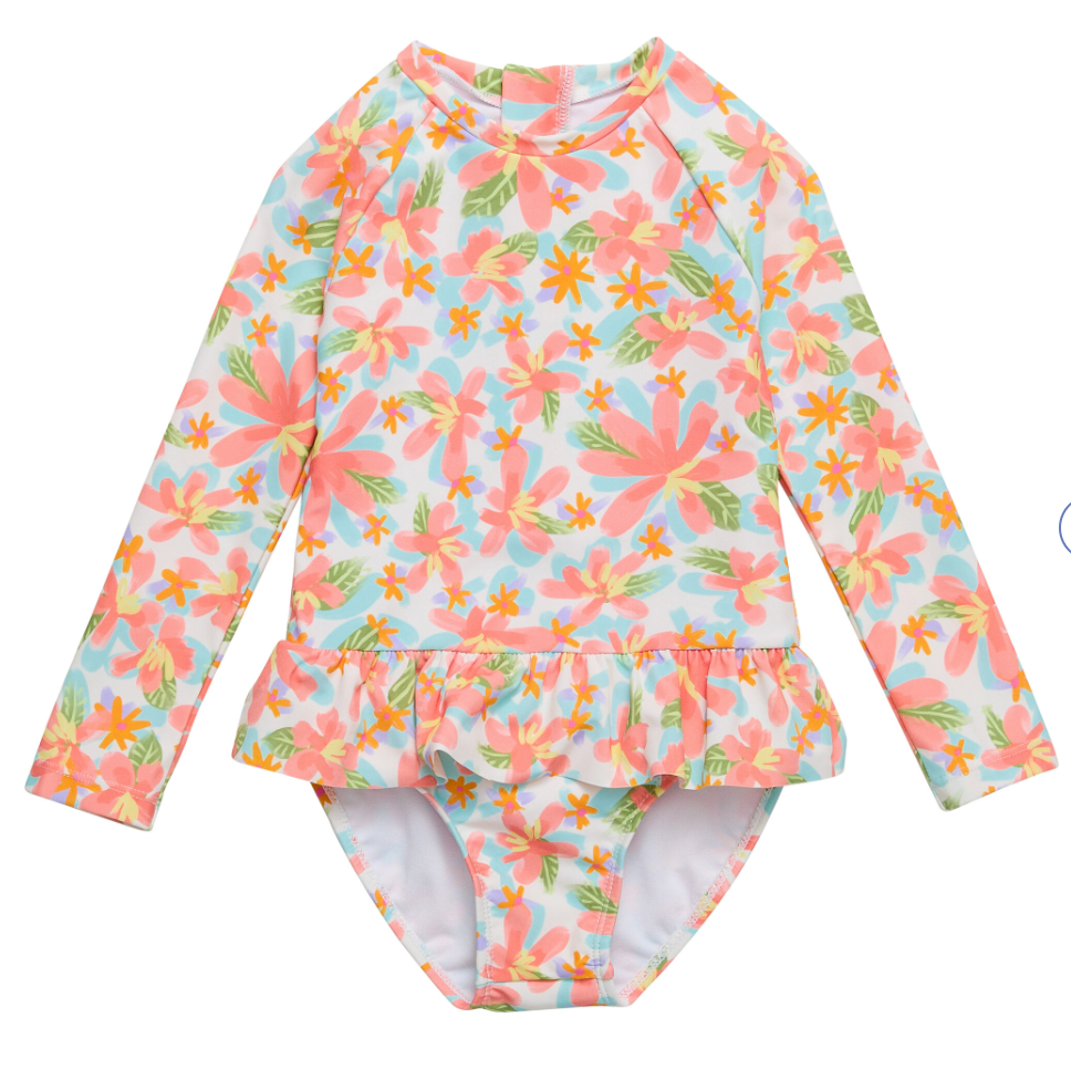 HAWAIIAN LUAU SUSTAINABLE LS SURF SUIT