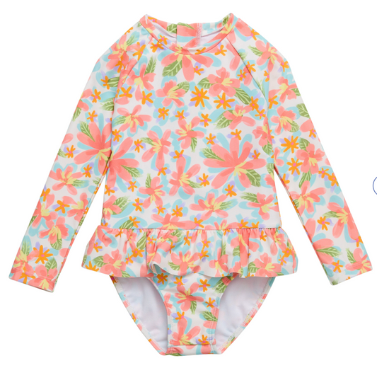 HAWAIIAN LUAU SUSTAINABLE LS SURF SUIT