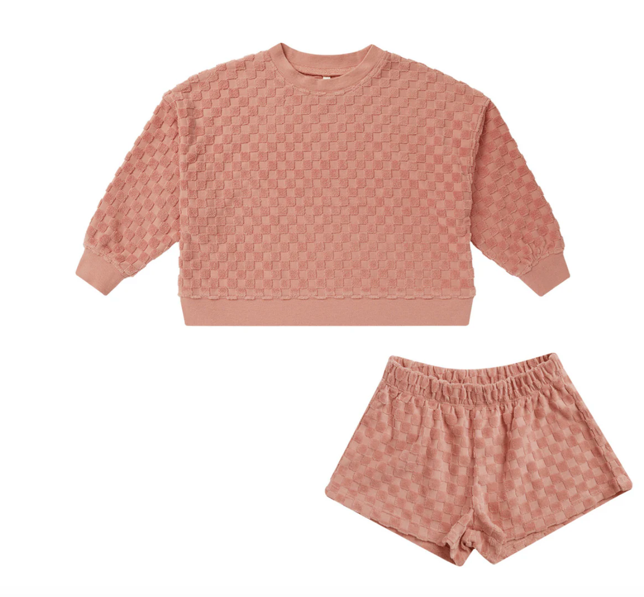 track set  || pink check