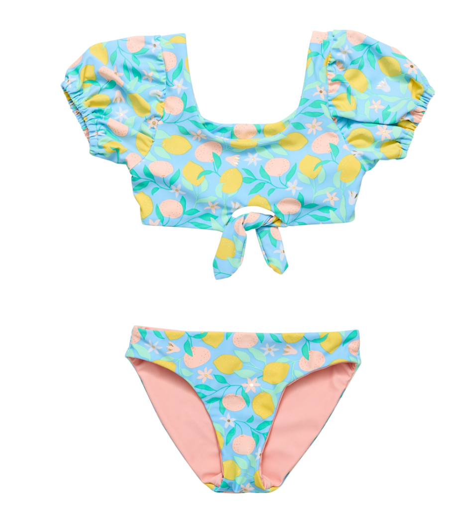 LEMON DROPS KNOT FRONT BIKINI
