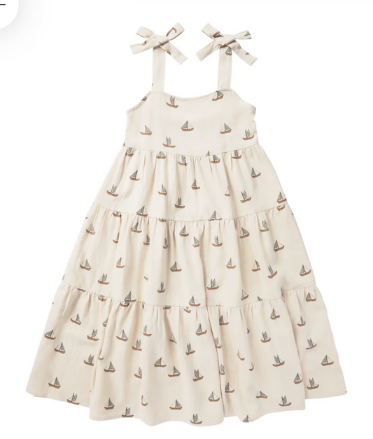 harbor dress || sailboats