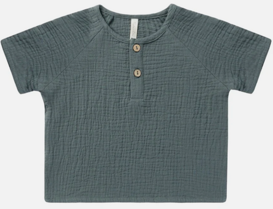 ziggy shirt || indigo