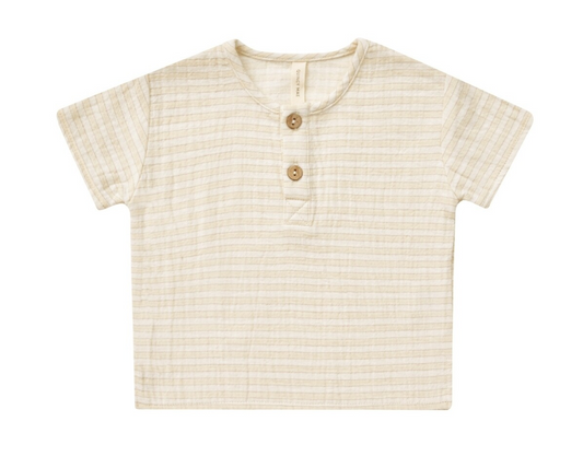 henry top || lemon stripe