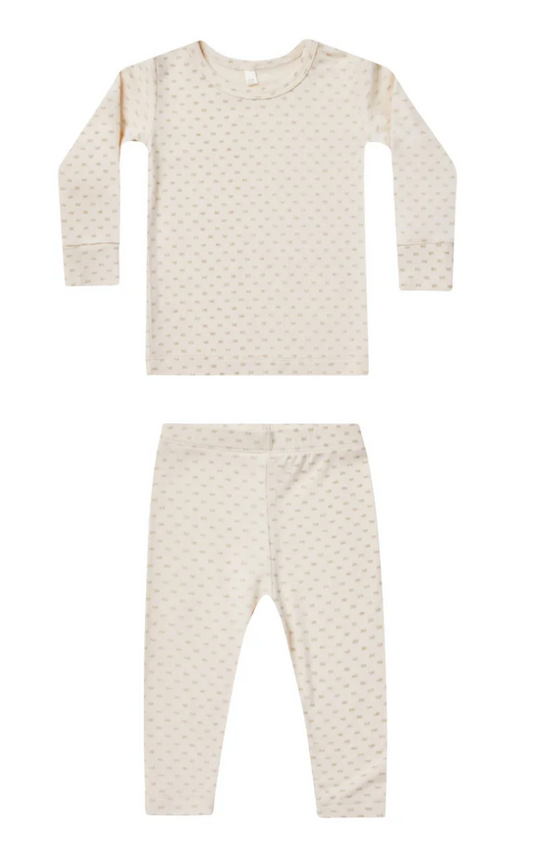 bamboo pajama set || oat check