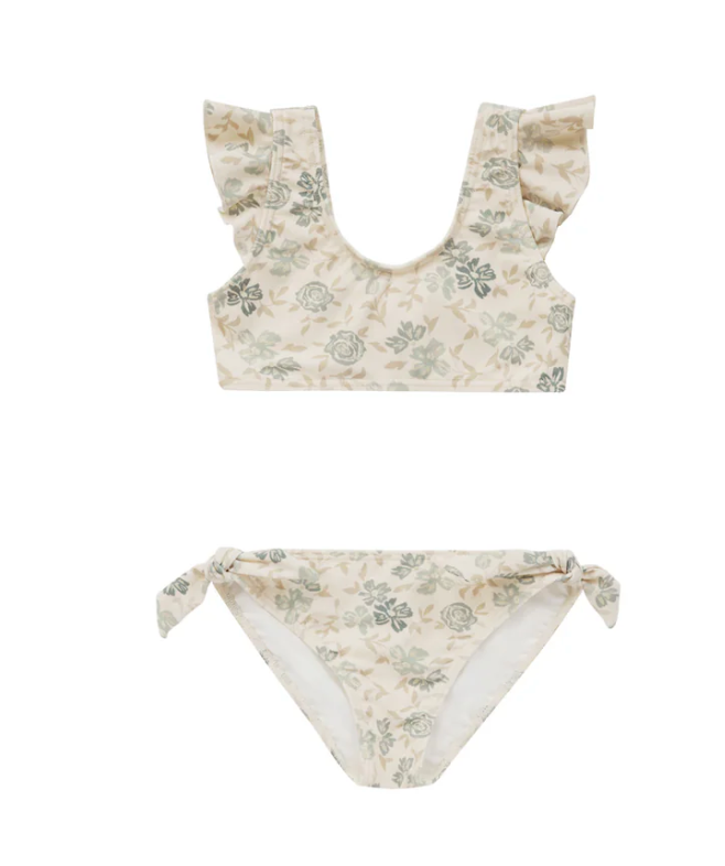 ojai bikini || blue floral