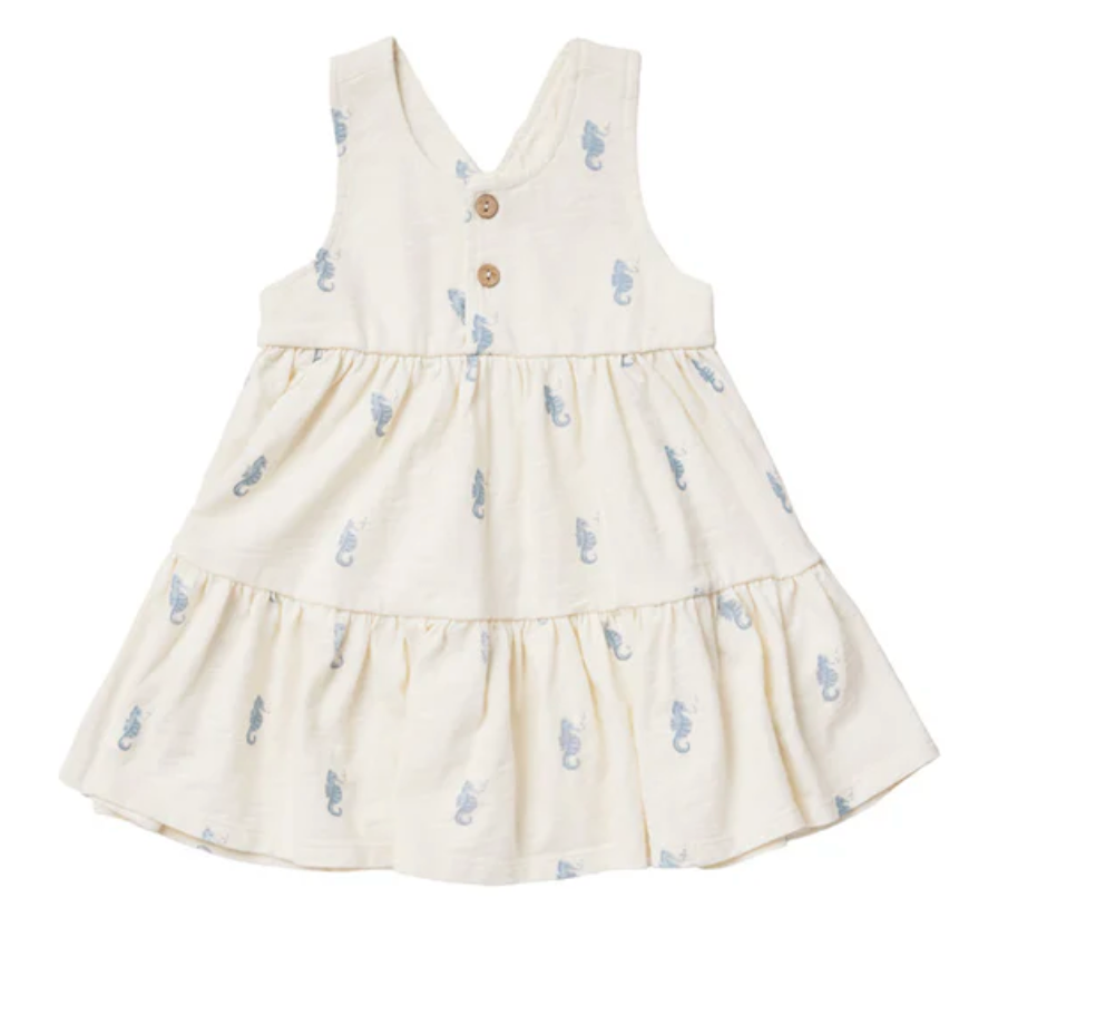 ruby swing dress || seahorse