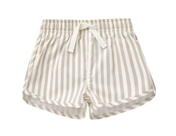 boys swim short || ash stripe