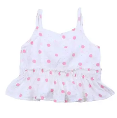 Polka Dots Crop Top