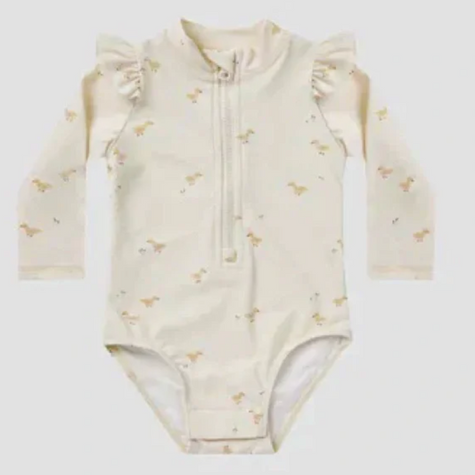 byron rashguard one-piece || ducks