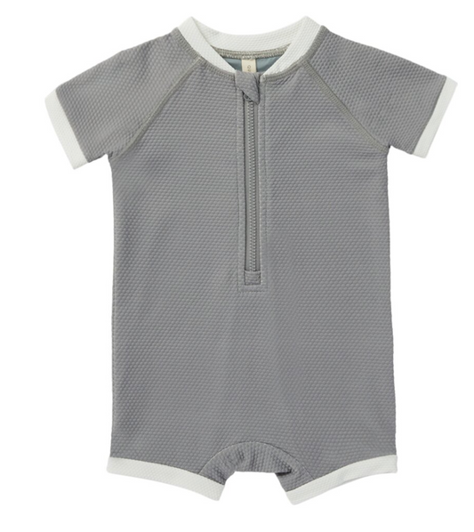 zip rashguard one-piece || lagoon