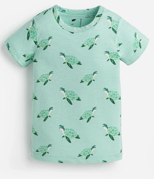 Short Sleeve Crewneck Tee_Sea Turtles
