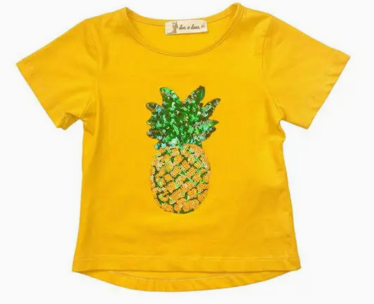 Sequin Pineapple Tee