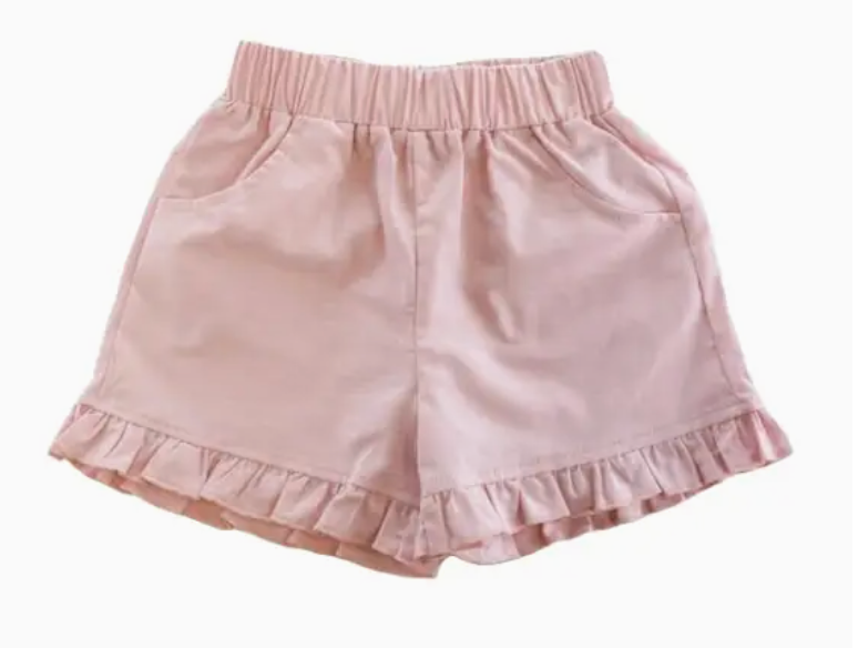 Ruffle Hem Shorts