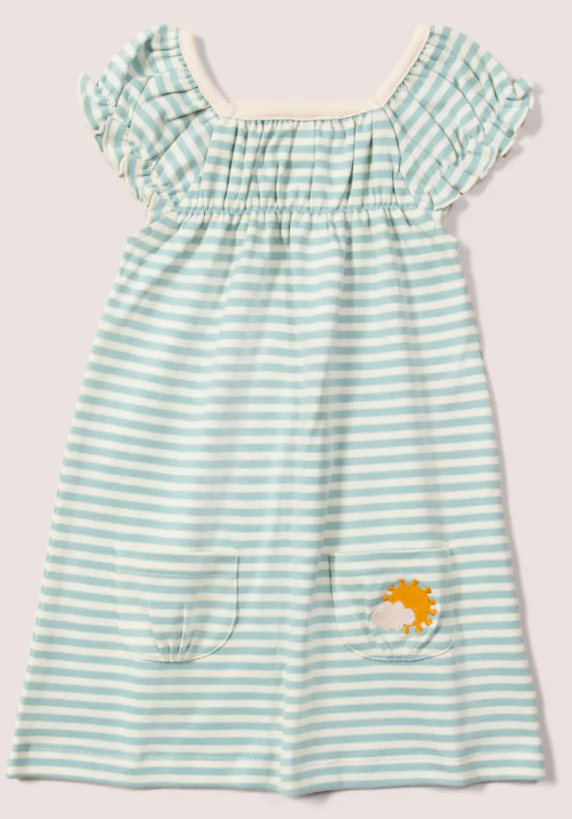 Powder Blue Frill Dress