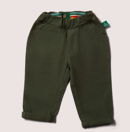 Forest Green Pocket Trousers
