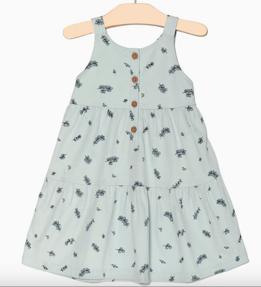Tiered Tank Dress- Eucalyptus