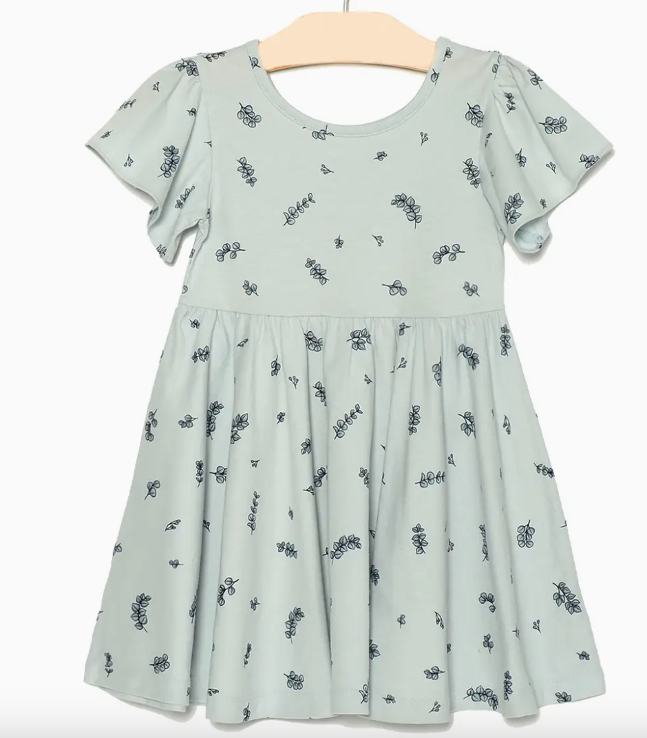 Twirl Dress- Eucalyptus