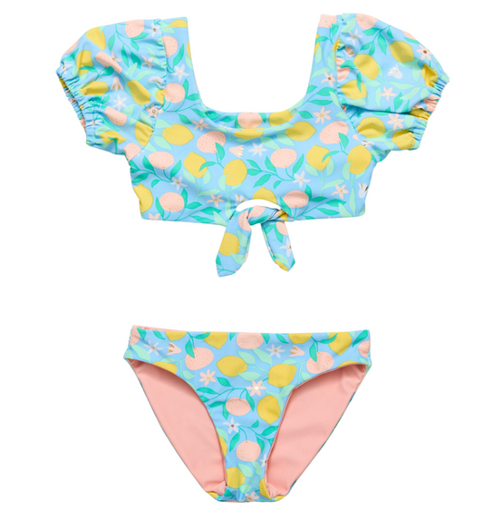 LEMON DROPS KNOT FRONT BIKINI