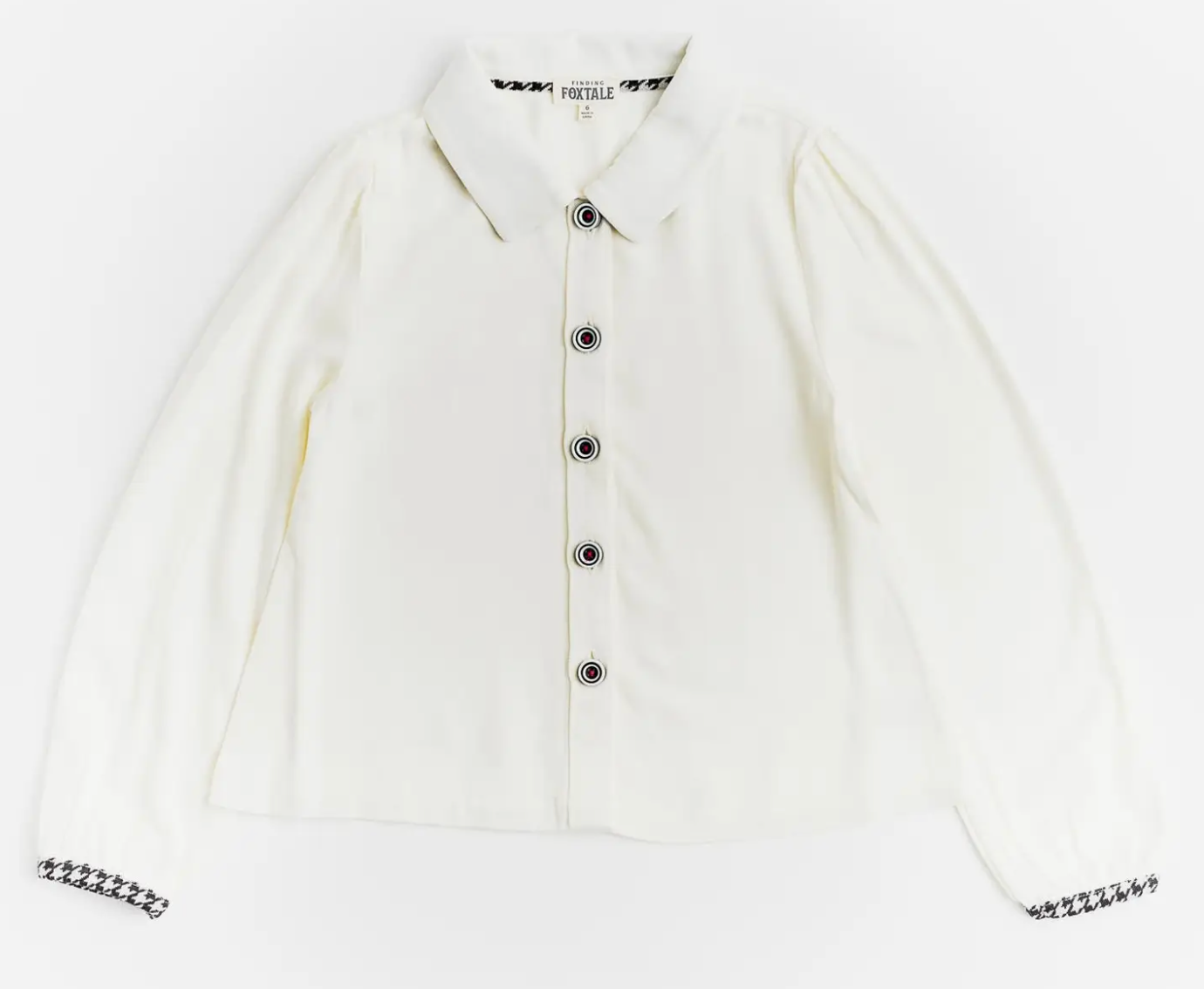 Classic Button Blouse | Marshmallow