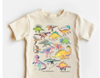 Names Of Dinosaurs Shirt