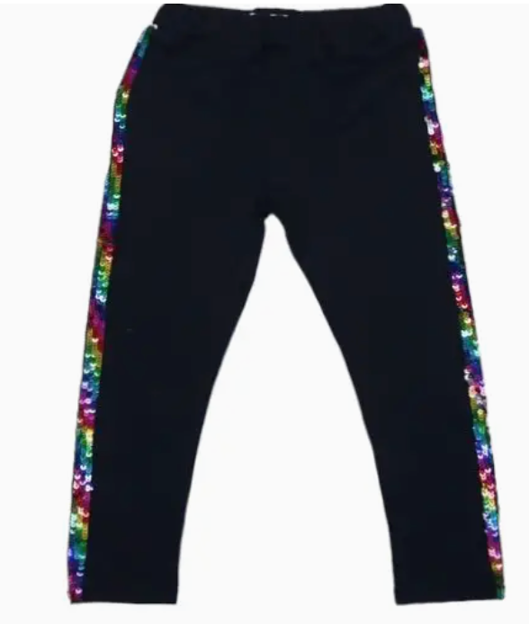 Side Sequin Leggings
